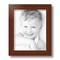 ArtToFrames 8x10 Inch Picture Frame, This 1.25 Inch Custom Wood Poster Frame is Available in Multiple Colors, Great for Your Art or Photos - Comes with Regular Glass and Corrugated Backing (A8DY)